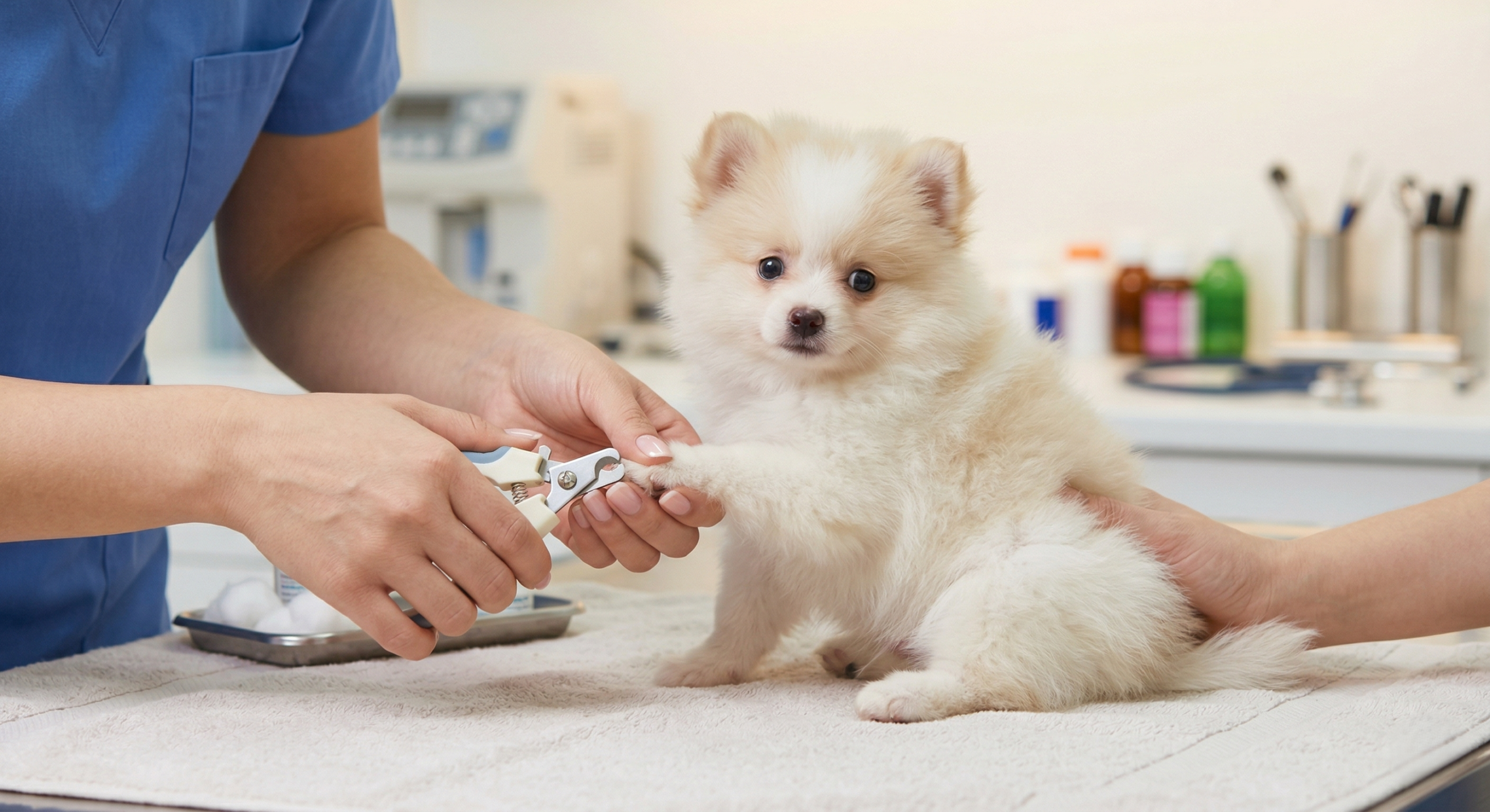 köpeklerde veteriner ve bakım korkusunu yenmek tırnak kesimi pozitif pekiştirme az ve öz mutlu ziyaretler